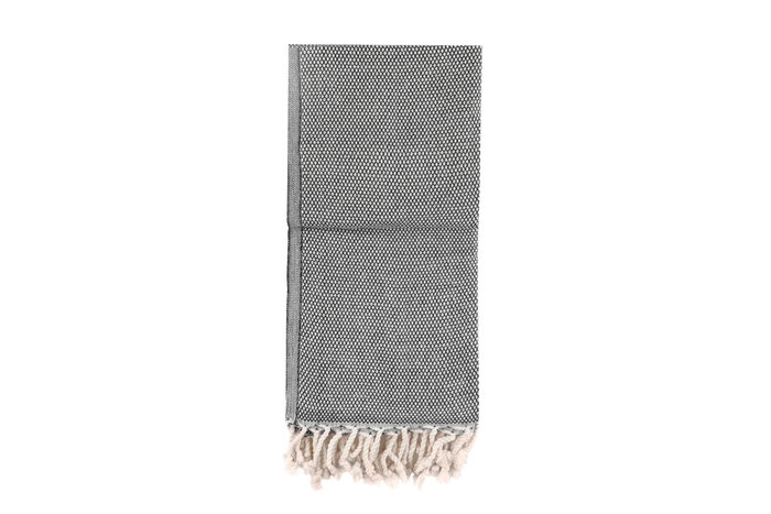 Mijölnir Likya Toalla de Playa Fouta Blanco y Negro Mijölnir Likya Toalla de Playa Fouta Blanco y Negro